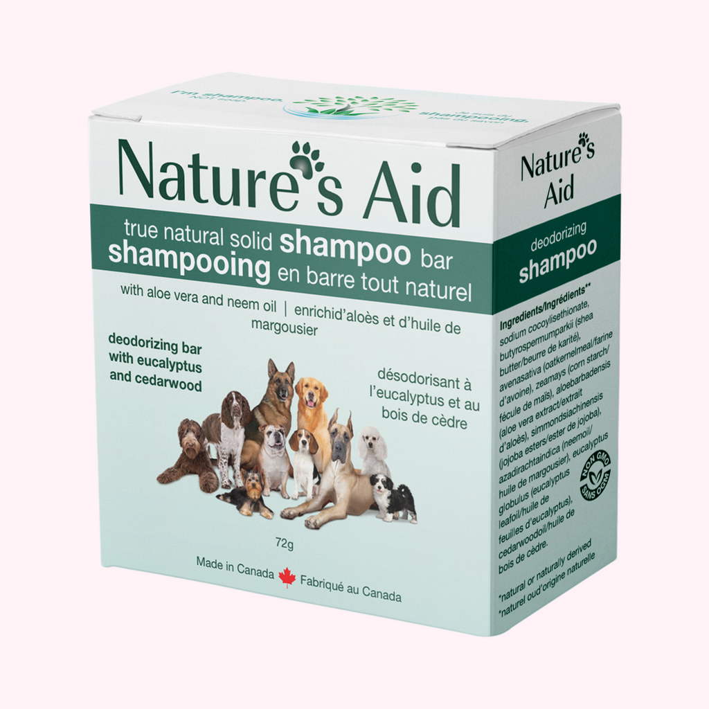 True Natural Solid Shampoo Bars for Pets