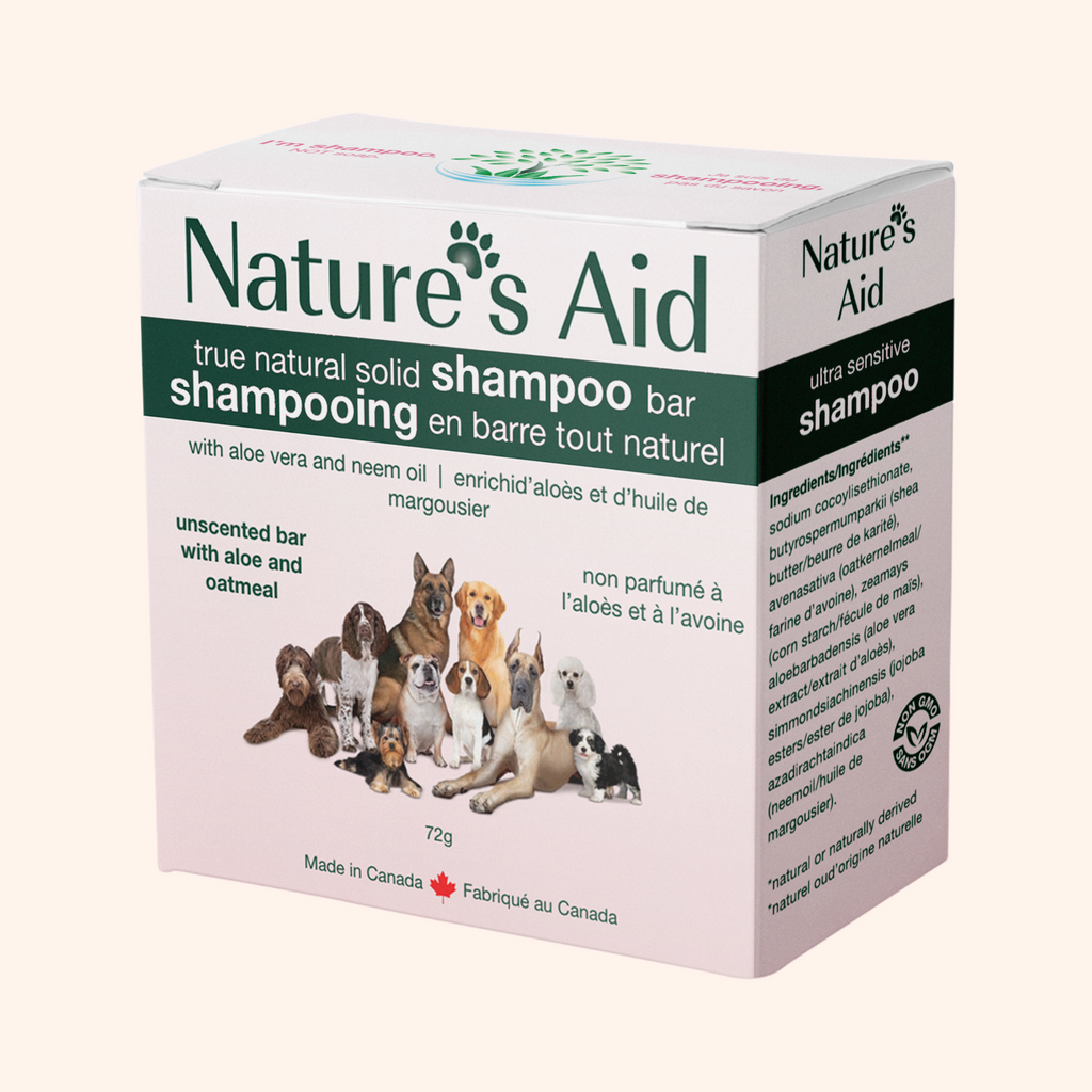 True Natural Solid Shampoo Bars for Pets