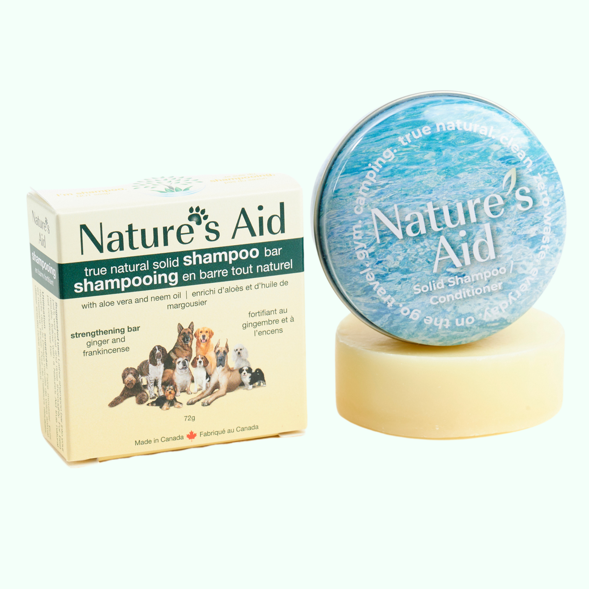 True Natural Solid Shampoo Bars for Pets