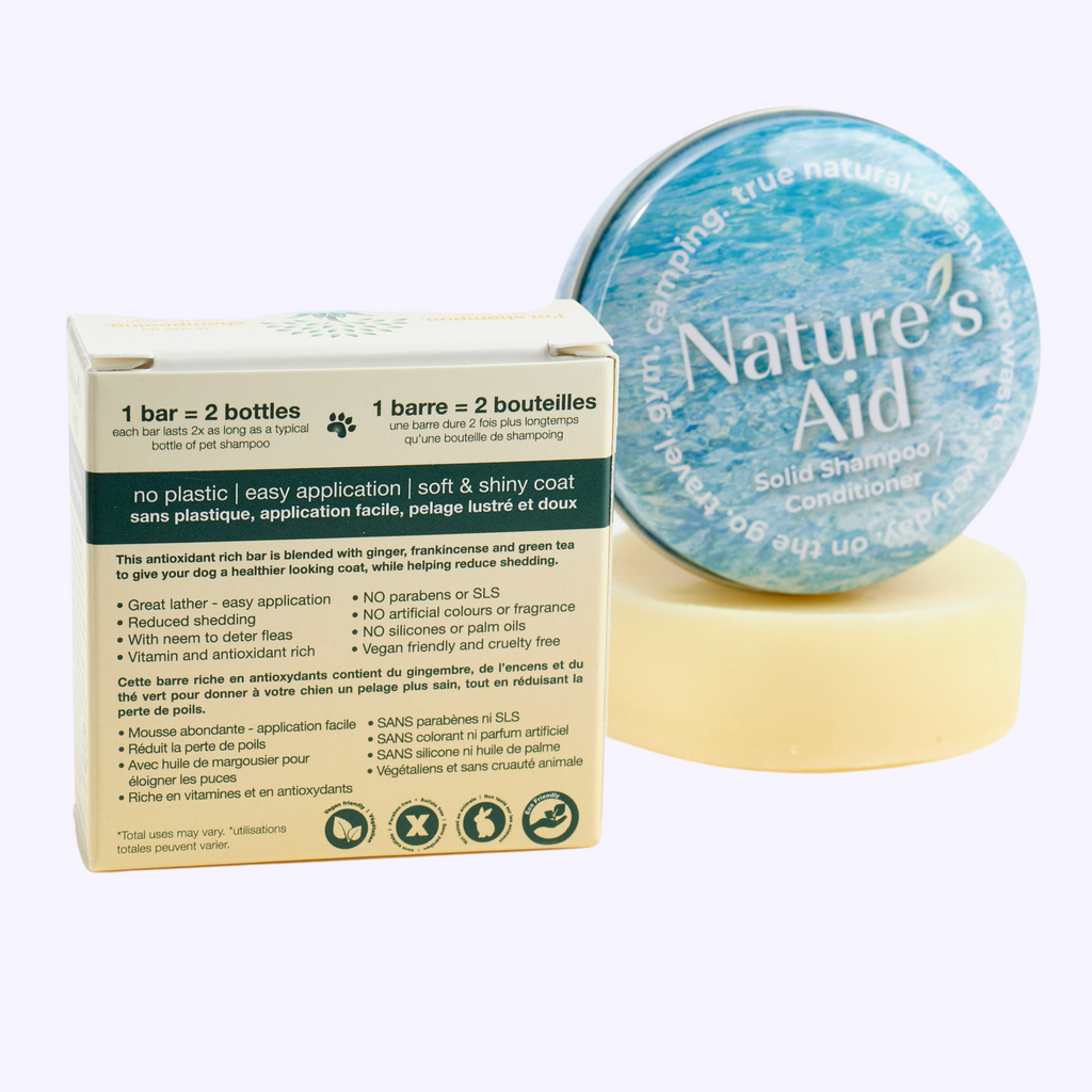 True Natural Solid Shampoo Bars for Pets
