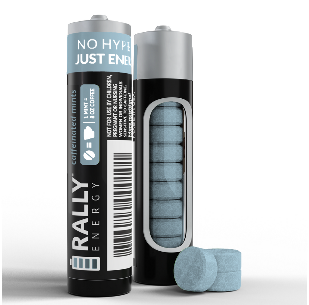 Caffeinated Wintergreen Mints - An instant caffeinated kick and fresh breath, on-demand.